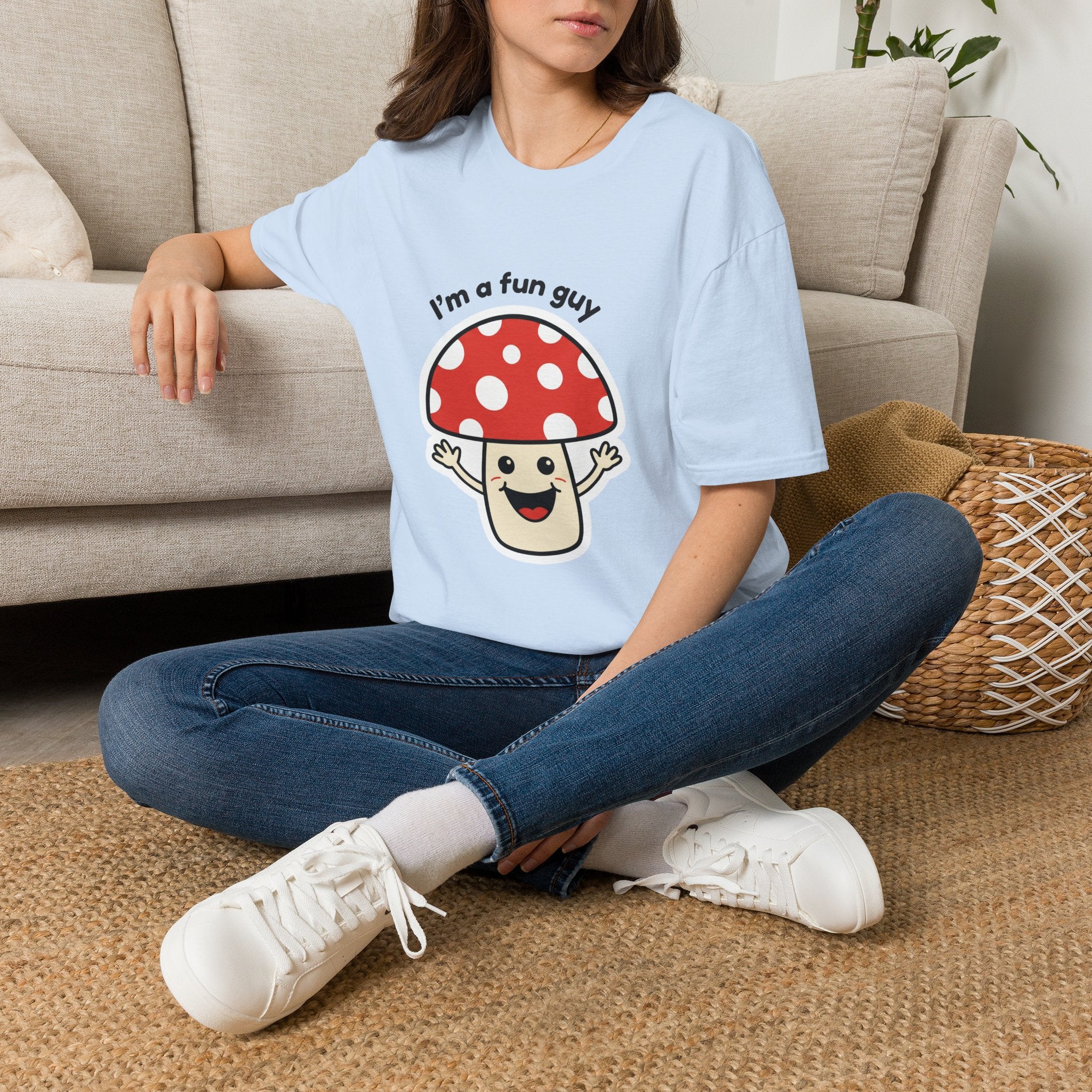 I'm a Fungi — Funny Cute Mushroom Pun T-Shirt | Fun Guy Graphic Tee