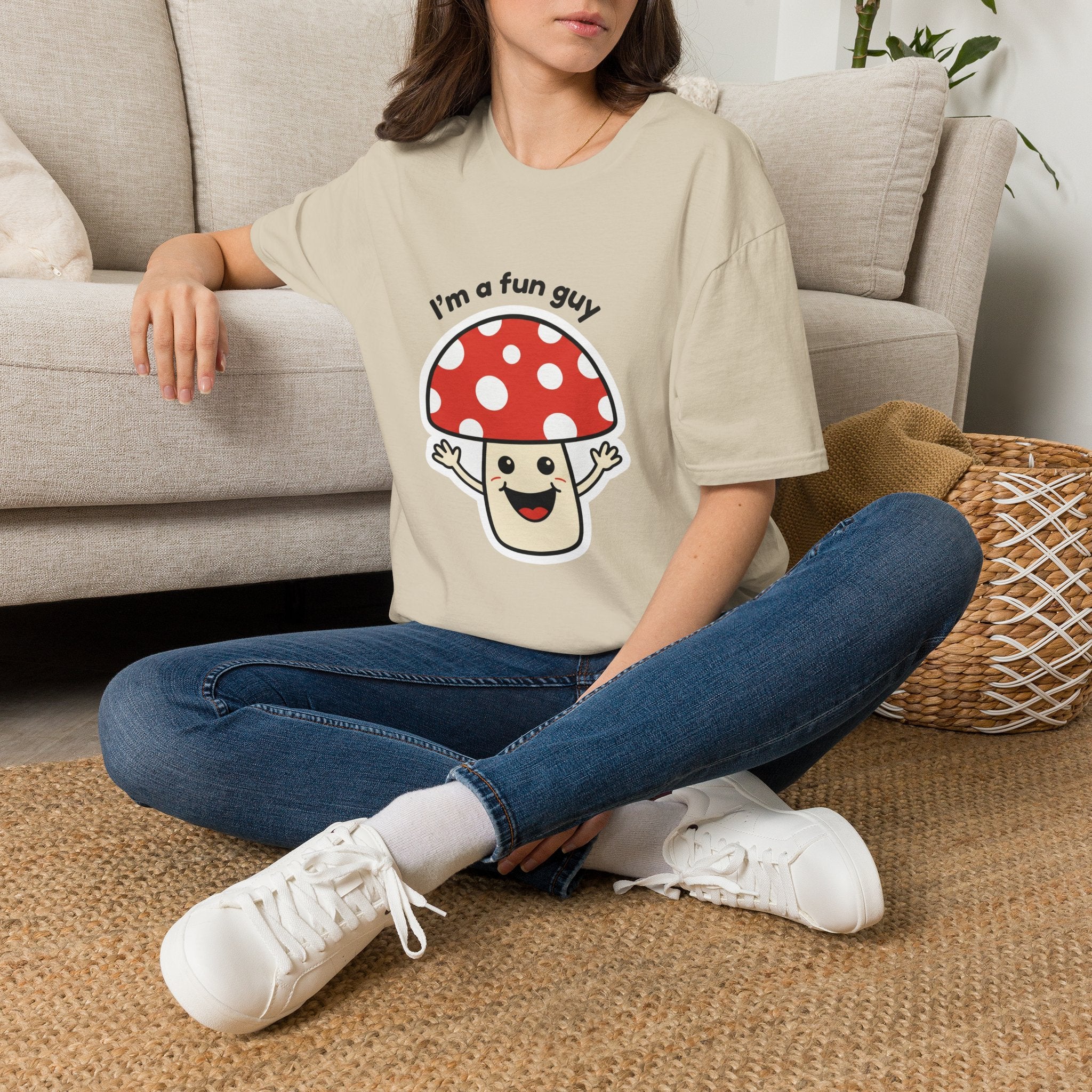 I'm a Fungi — Funny Cute Mushroom Pun T-Shirt | Fun Guy Graphic Tee