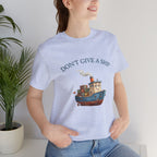 Don't Give a Ship T-Shirt – Funny Nautical Cargo Ship Tee
